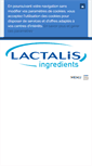 Mobile Screenshot of lactalisingredients.com